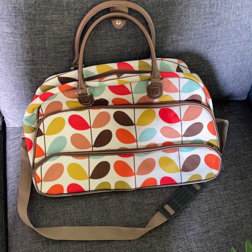 Stem Print Weekender Bag